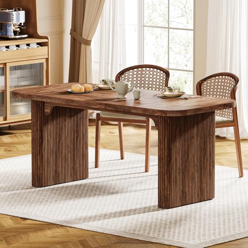 Modern Farmhouse Dining Table for 4-6 People